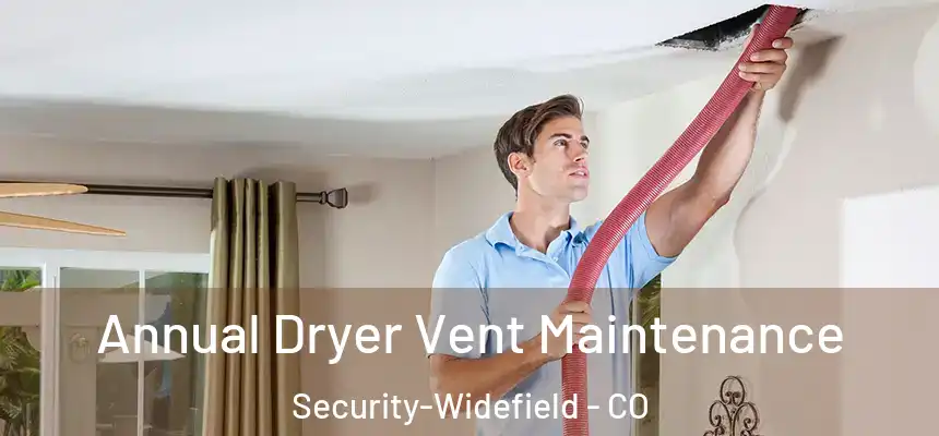 Annual Dryer Vent Maintenance Security-Widefield - CO