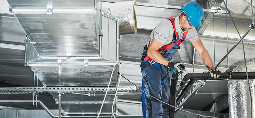 Precise Air Duct Vent Installation in Security-Widefield