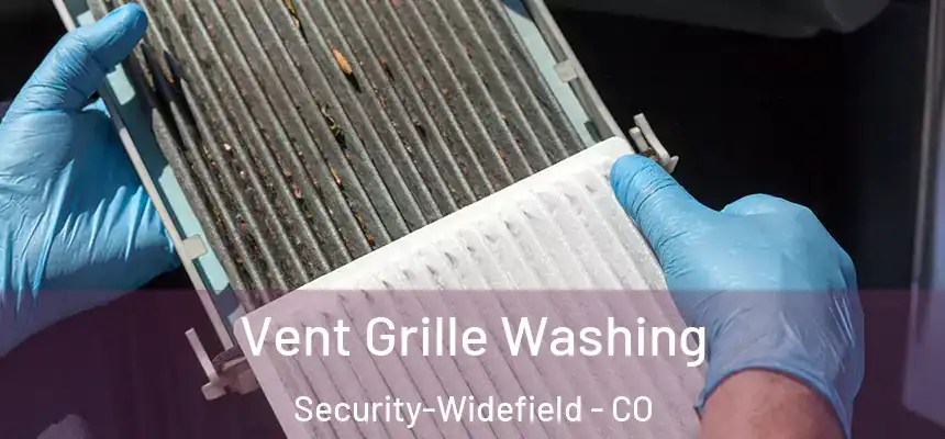  Vent Grille Washing Security-Widefield - CO